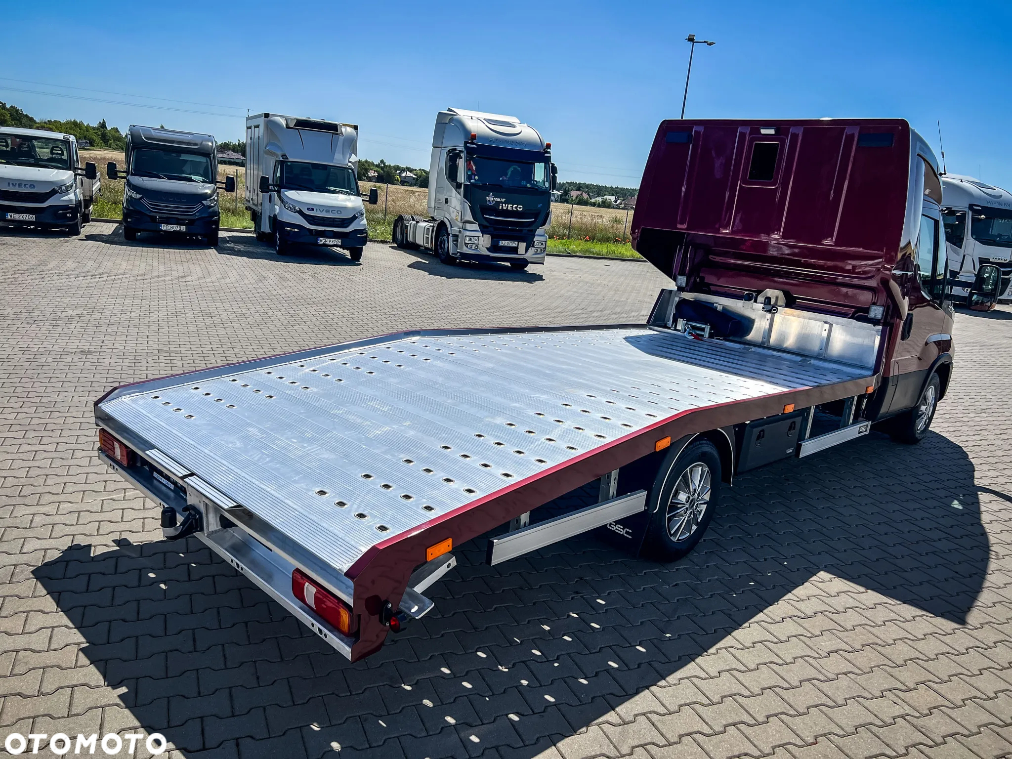 Iveco 35s21ha8 Daily 210KM Laweta VDI 3.5 t Hak Automat - 8