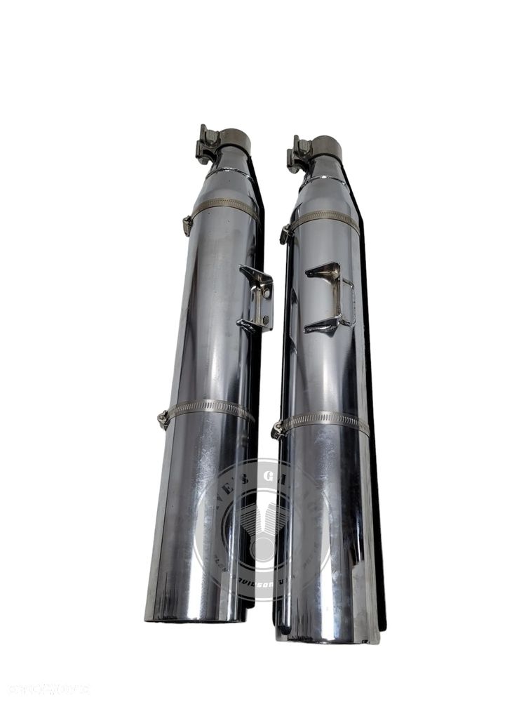 Wydech tłumiki Harley Davidson Softail Milwaukee 64900460 - 5
