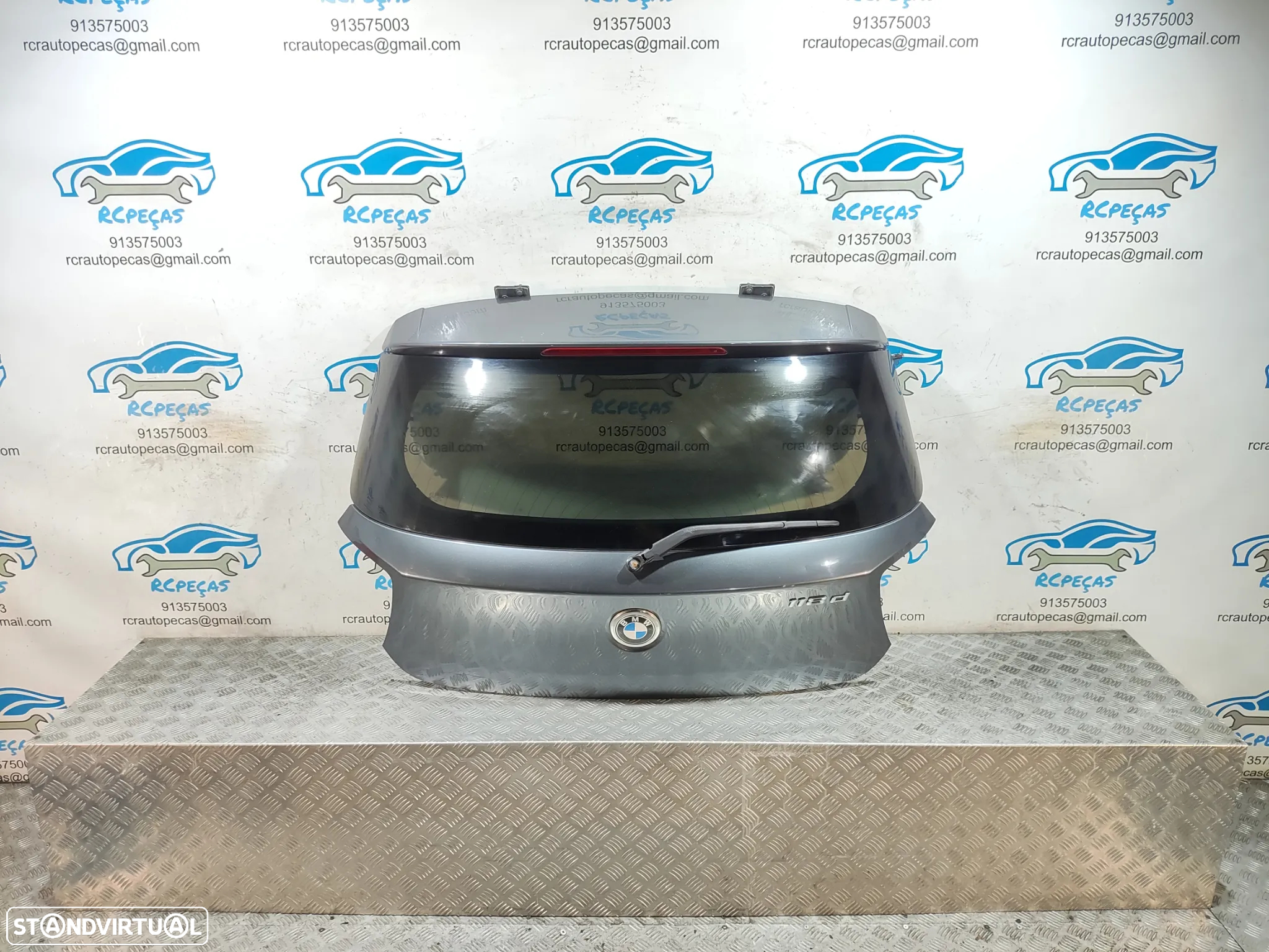 Porta Tampa Mala BMW Serie 1 F20 F21 Pré LCI 2011 - 2015 - 8