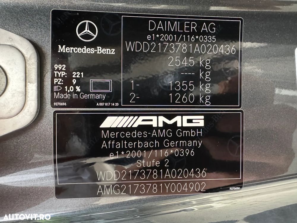Mercedes-Benz S 63 AMG 4MATIC Coupe Aut - 28