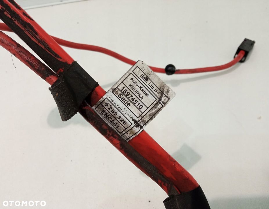 PRZEWÓD AKUMULATORA BMW SERIA 3 F30 2.0 D 9259326 - 2