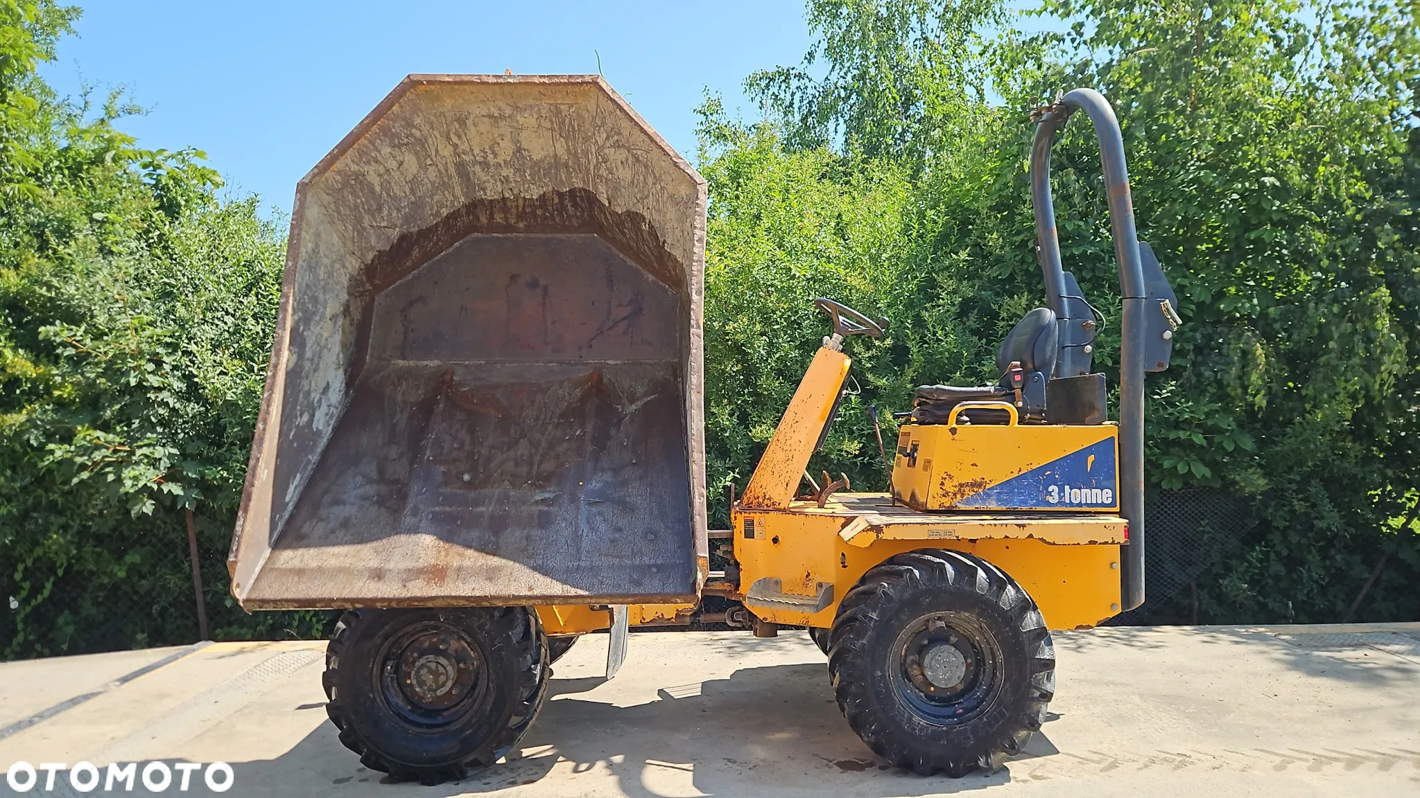 Thwaites Wozidło budowlane obrotowe Thwaites 3t tony 4x4 Terex Benford 2t 4t - 2