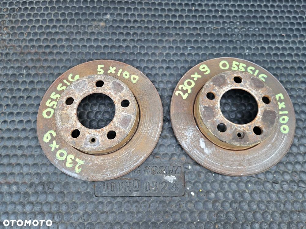 Tarcze Tarcza 280mm 230mm 5x100 Klocki Hamulce Przod Przednie Tyl Tylne VW Golf IV 4 Audi A3 8L Skoda Seat - 21