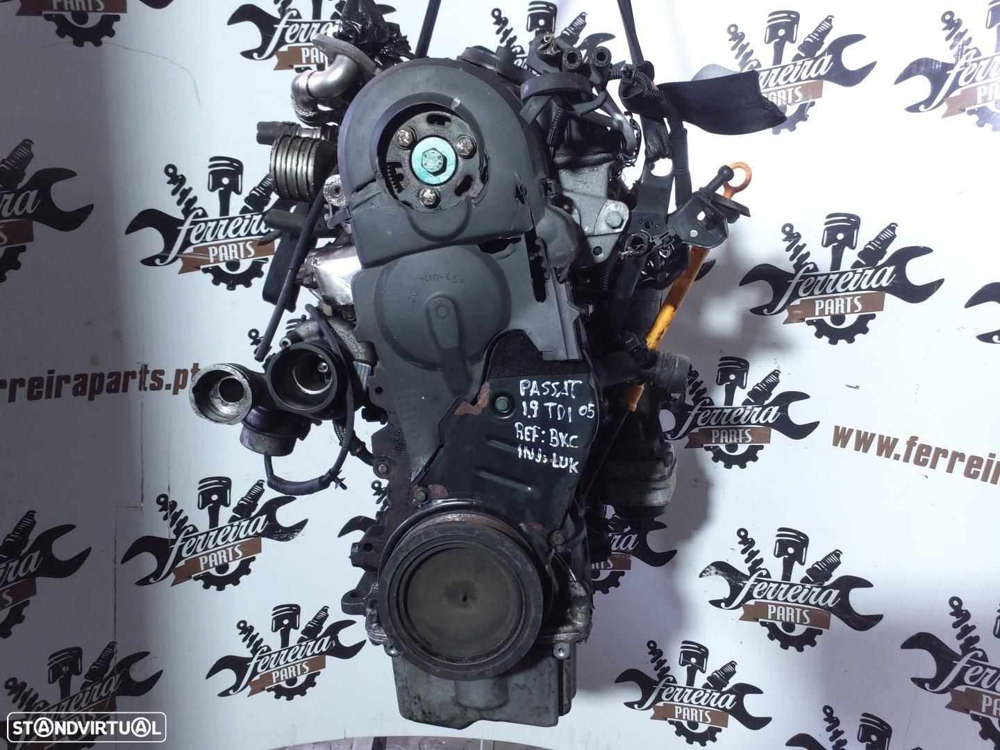 Motor VW PASSAT (3B3) 1.9TDI Ref: BKC - 3