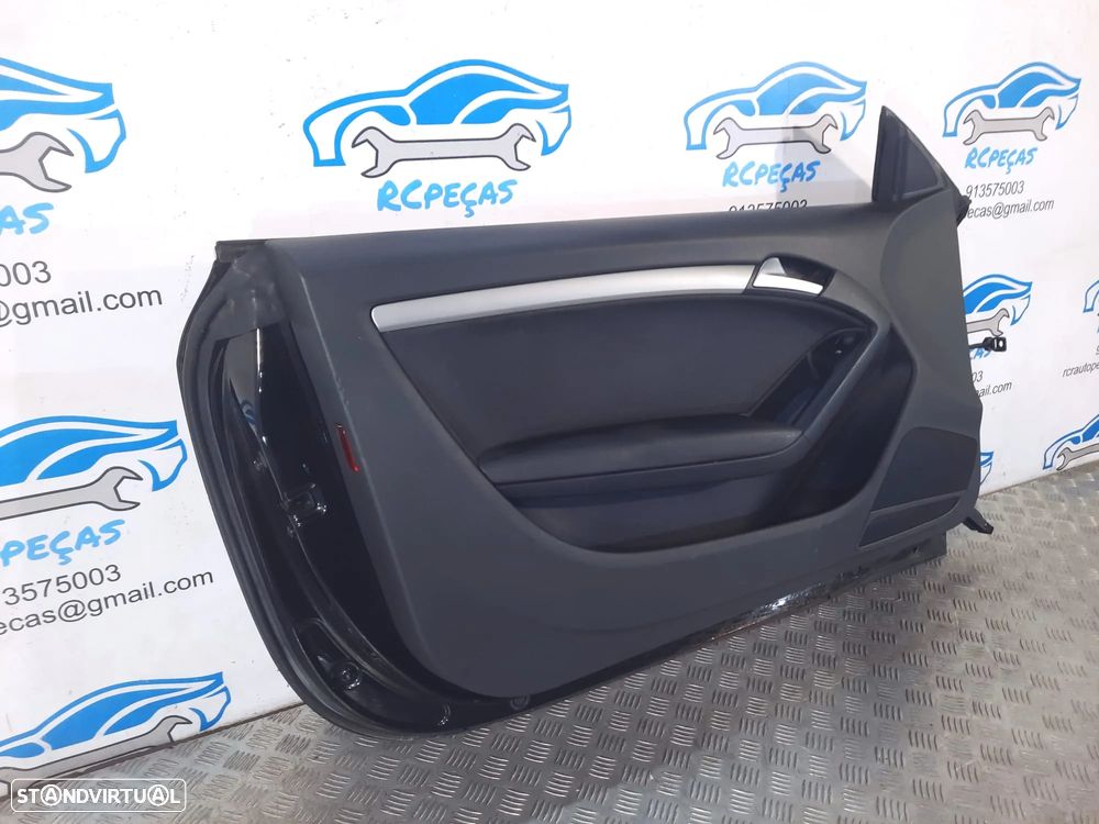 .PORTA PORTAS FRENTE FRONTAL ESQUERDA AUDI A5 8T0 8TA 8T3 COUPE FECHO ELEVADOR MOTOR PUXADOR VIDRO RETROVISOR RETROVISORES - 5