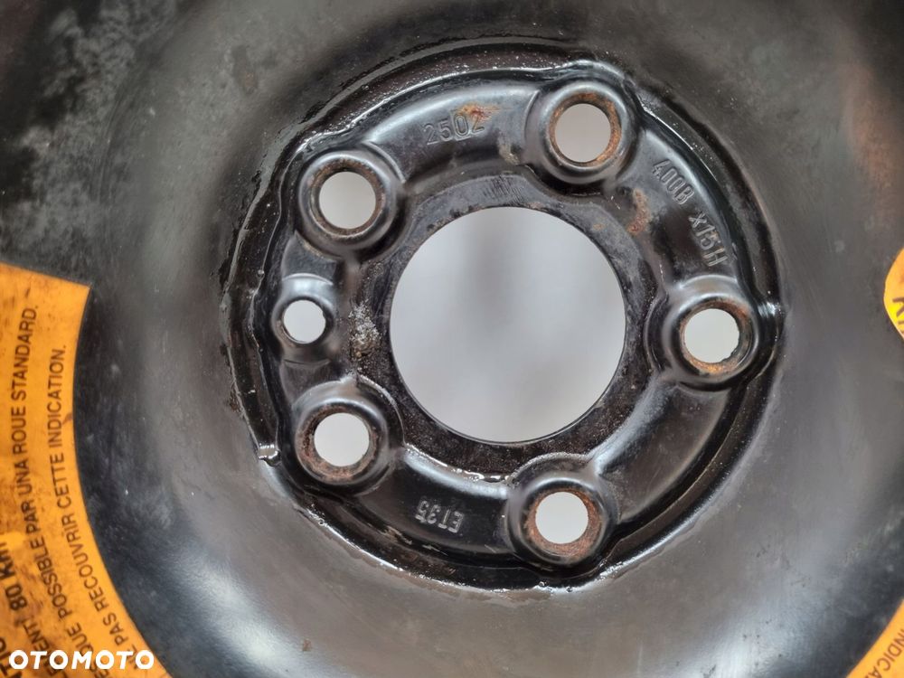 KOŁO DOJAZDOWE Alfa Romeo 156 147 125/80 R15 5x98 zapasowe zapas - 3