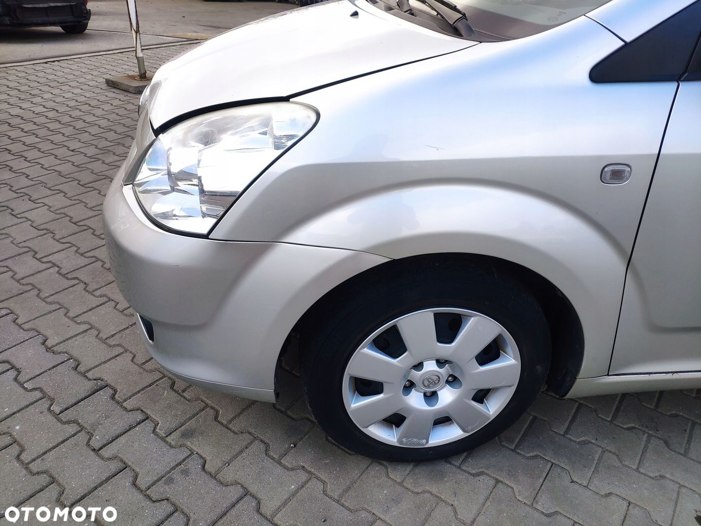COROLLA VERSO II ZDERZAK PRZÓD MASKA BŁOTNIK LAMPA 04-08 1C0 1CO PAS ATRAPA - 9
