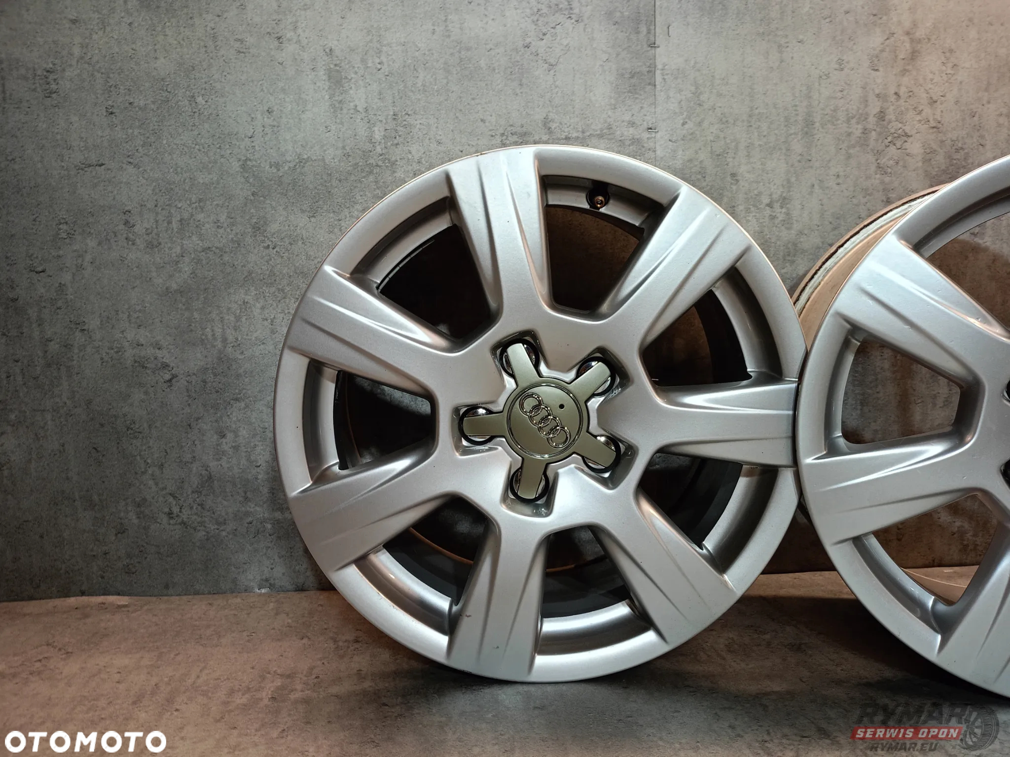 ŚLĄSK ALUFELGI 7.5X16" 5x112 ET45 ORYGINAŁ AUDI KOMPLET - 2