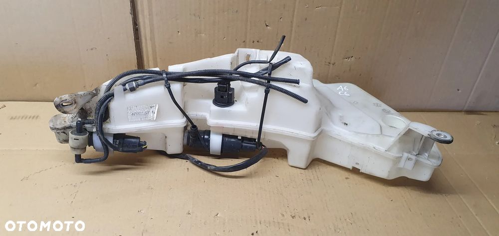 Zbiorniczek spryskiwaczy pompka pompki XENON Audi A6 C6 Kombi 4F0955453R - 1