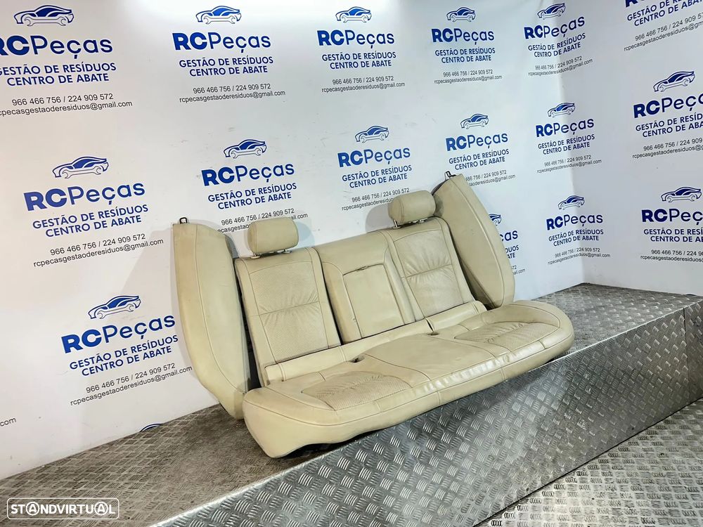 .Conjunto Bancos Pele Perfurada Jaguar XF X250 Original - 6