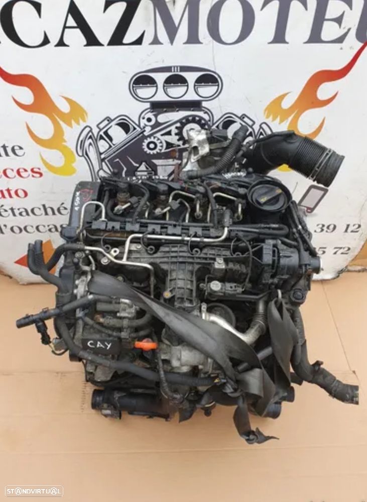 Motor Audi A1 / VW Polo Caddy Golf 1.6 TDI 90cv 105cv CAY / CAYC com garantia - 2