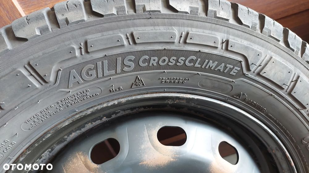 FELGI STALOWE Z OPONAMI KOMPLET RENAULT TRAFIC III 3 ROZSTAW OPON 215-65R-16C MICHELIN WIELOSEZON ET50 ROZ 6JX16H2 - 4