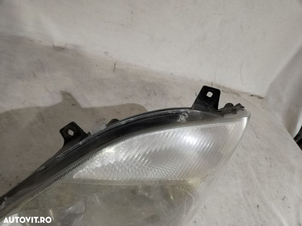 Far stanga, Mercedes Sprinter W906, 2007, 2008, 2009, 2010, 2011, 2012. - 4