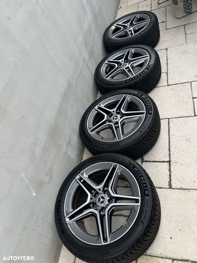 Jante/roti originale Mercedes AMG 18” cu senzori - 2