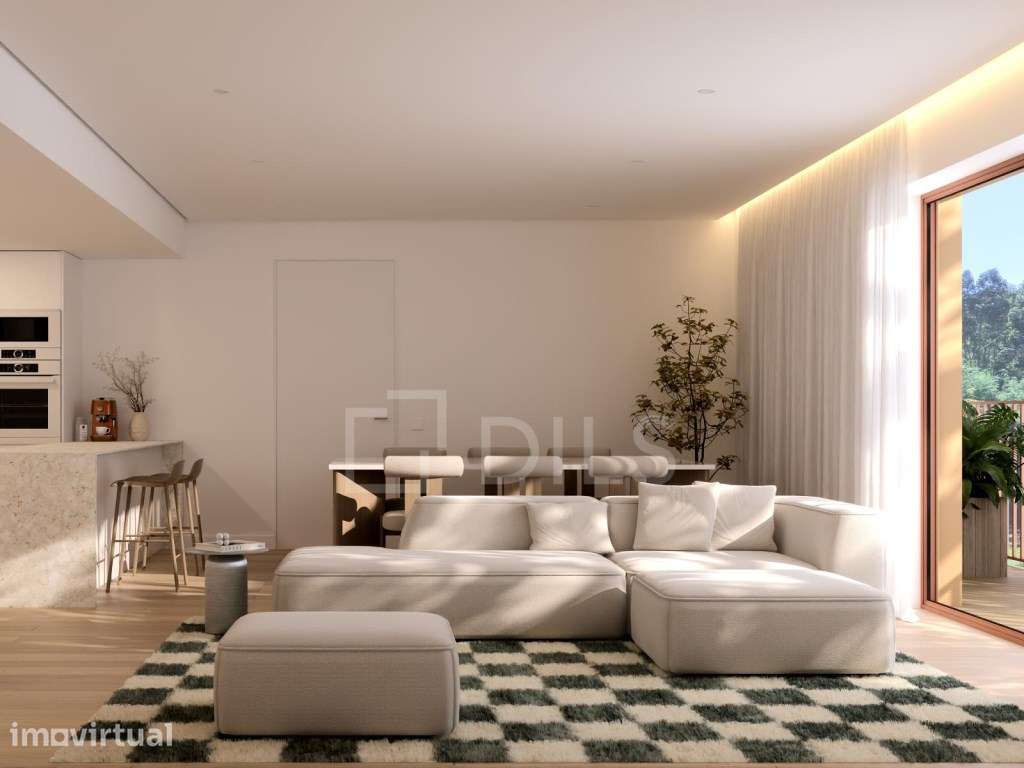 Apartamento T2 com área exterior, junto ao Rio Douro - Grande imagem: 4/81
