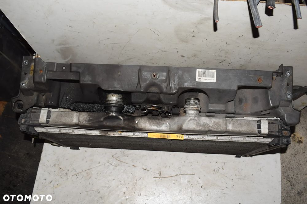 CITROEN C5 III X7 2.2 HDI LIFT PAS PRZEDNI WENTYLATORY CHŁODNICE - 4