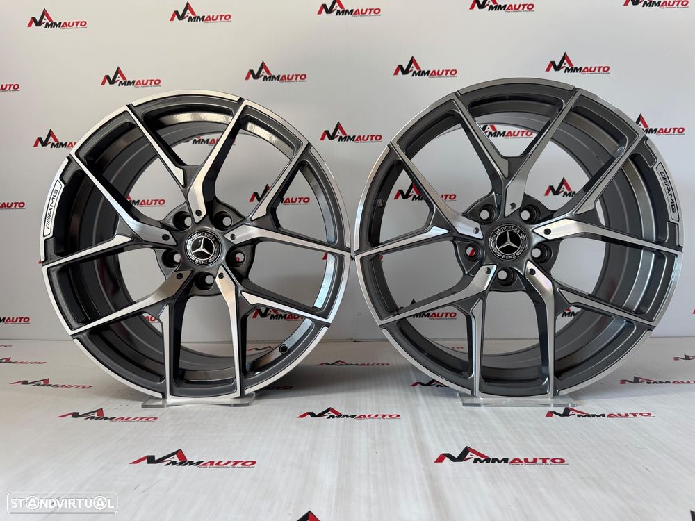 Jantes Look Mercedes 507 AMG Gunmetal 18 - 1