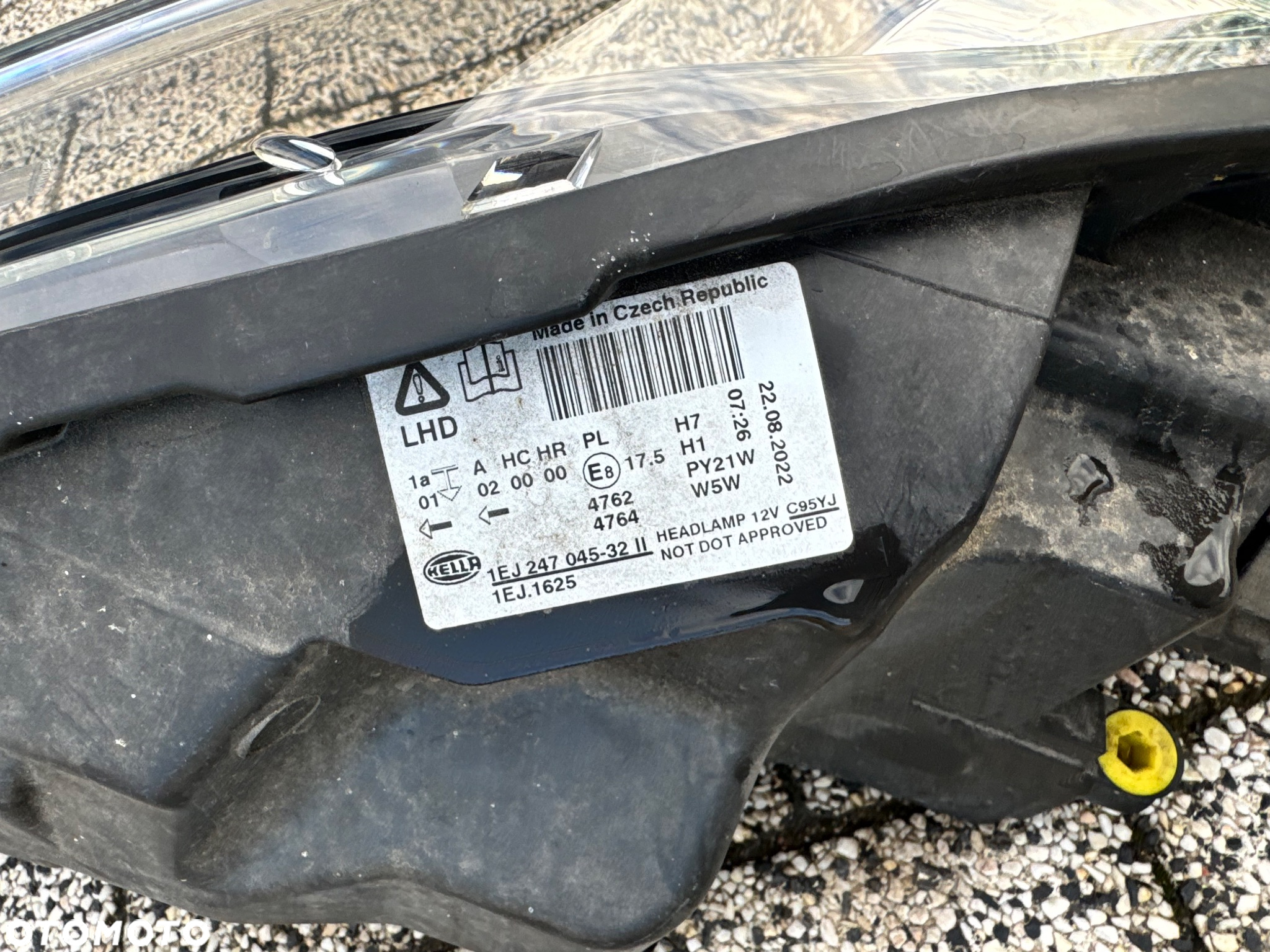 FORD FIESTA MK7 LAMPA PRZOD PRAWA LEWA EUROPA - 10
