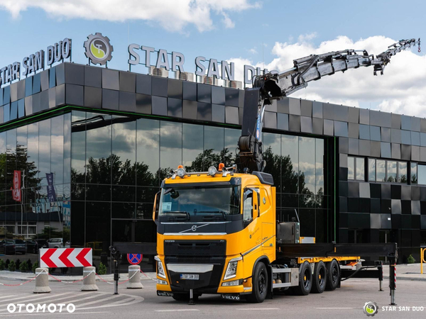 Volvo FH 540 8x4 HMF 6020 Fly Jib  Wciągarka Ciągnik