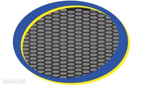 Rede / grelha universal em favo de mel com 150 X 30cm em ABS (plástico) para para-choques, spoilers, entrada de ar etc. - 2