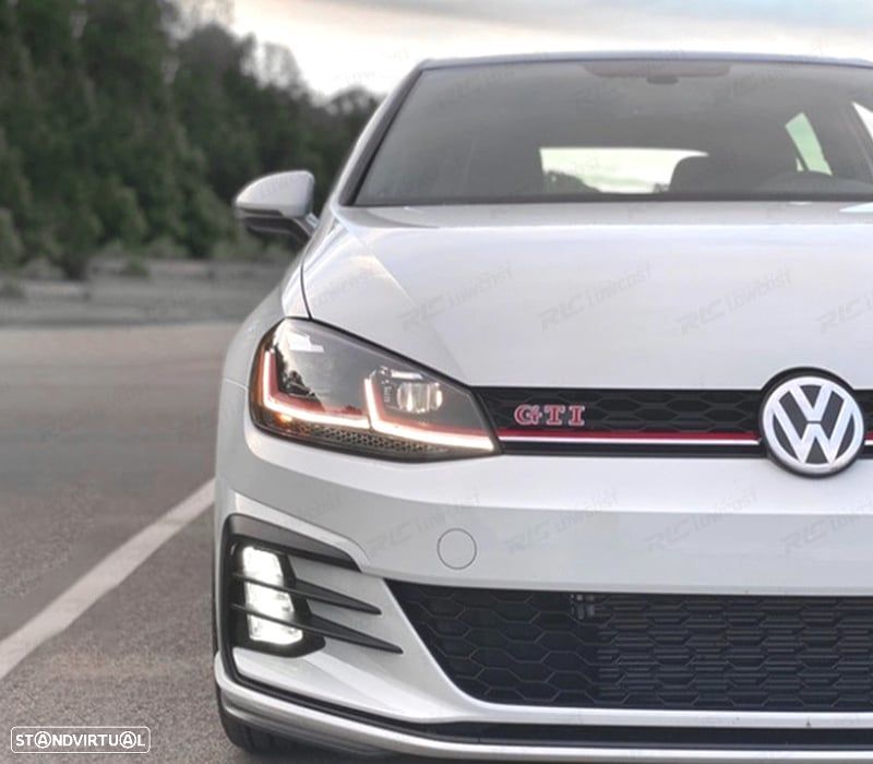 PÁRA-CHOQUES FRONTAL VOLKSWAGEN VW GOLF 7.5 17-20 LOOK GTI PDC + NEVOEIROS - 3