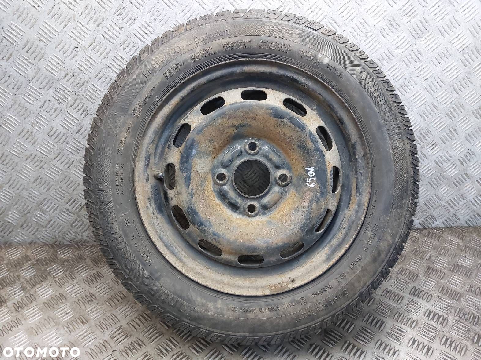 KOŁO ZAPASOWE ZAPAS  MAZDA 2 DEMIO II 4x108 5,5Jx14 FI63,4 175/65R14 - 1