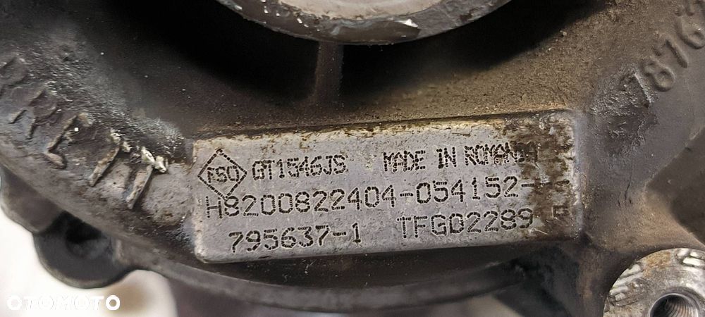TURBOSPRĘŻARKA RENAULT MASTER III 8200822404 - 9