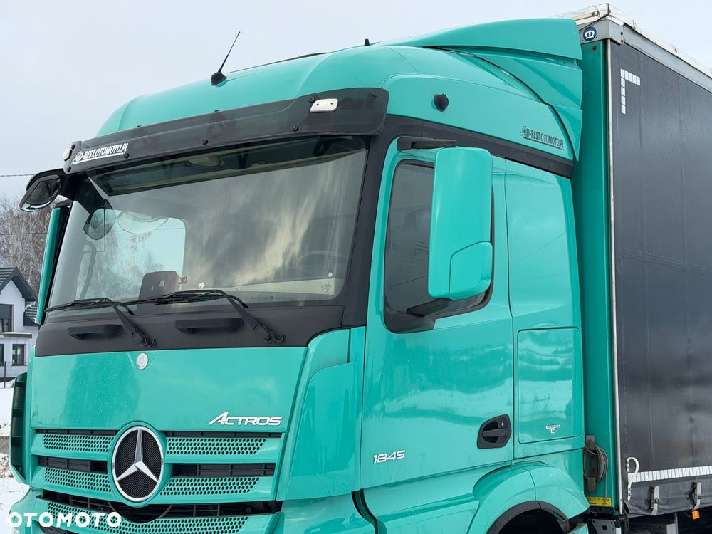 Mercedes-Benz ACTROS 1845 / FIRANKA / 18 EUROPALET / ALUSY / 8 000 KG ŁADOWNOŚCI / 2018 ROK / SPROWADZONY / AUTOMAT / SYPIALKA / EURO 6 - 17