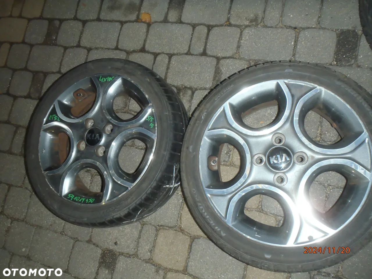 felgi felga alufelga alufelgi alu felga alu felgi kia picanto I II III kia rio KIA PICANTO FELGA 15 5.5JX15 4x100  ET52 52910-1Y450 - 1