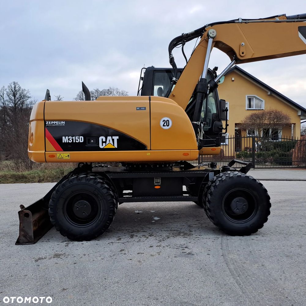 Caterpillar M315D Koparka kołowa 9600 MTG / Z Niemiec / Skarpówka / Verachtert WYJĄTKOWY STAN !!! - 7