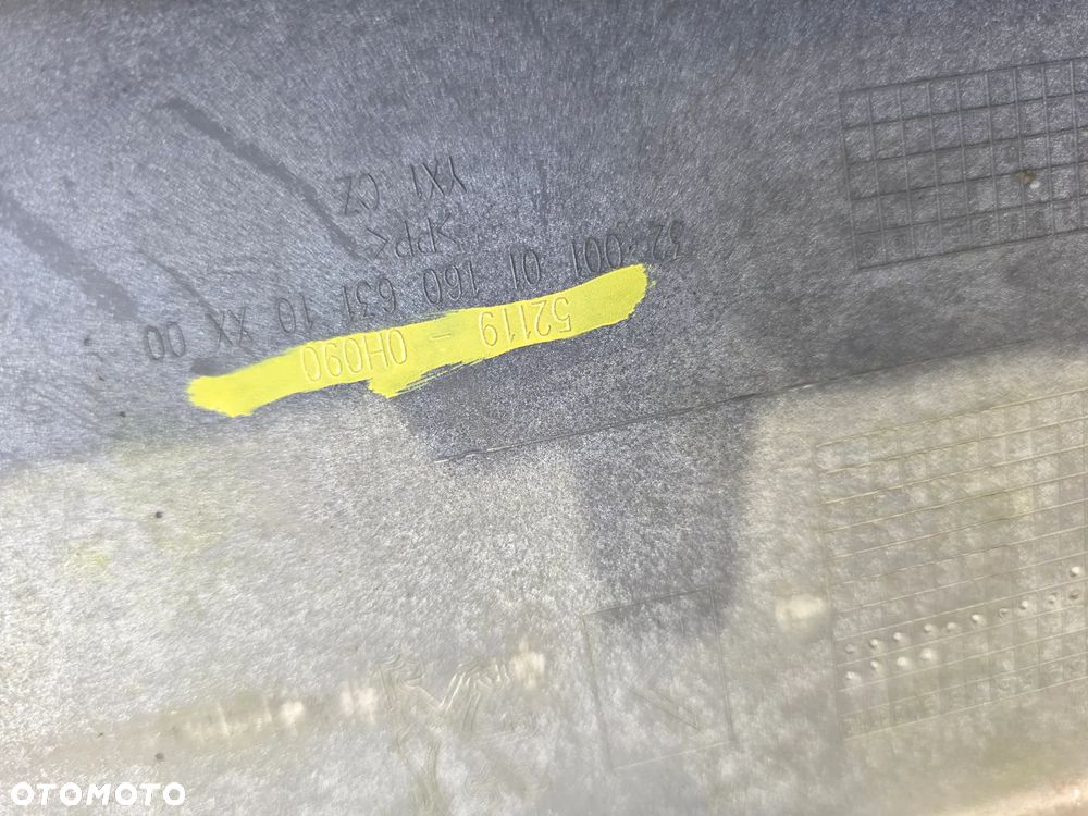 PEUGEOT 107 LIFT 12-15 ZDERZAK PRZEDNI PRZÓD , NR 52119-0H090 , NR AUKCJI NZ1801 - 28