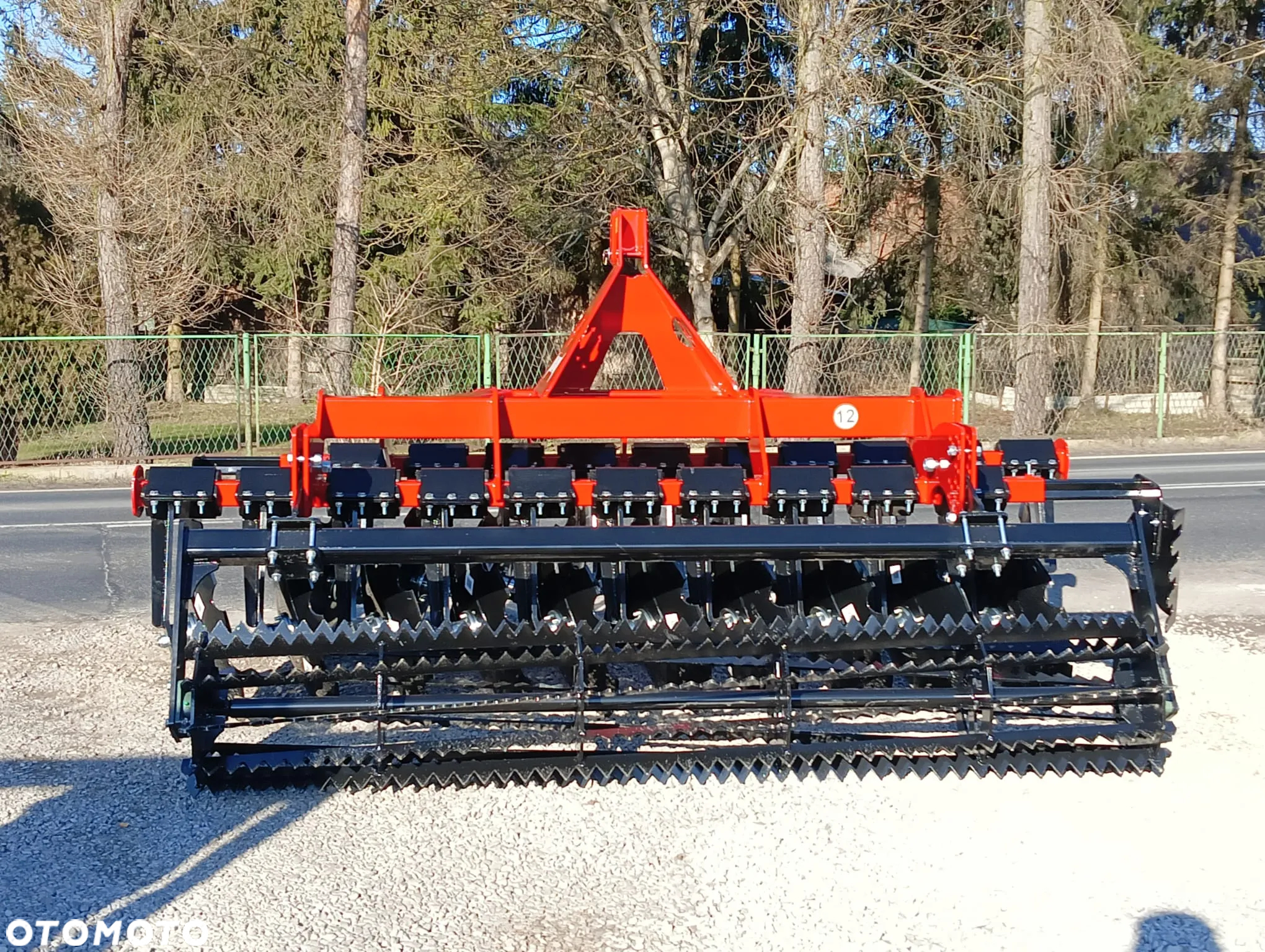 Brona talerzowa 1,6-3m TALERZÓWKA bez hydropaku/talerz 560/packer/daszek JANPOL od ręki TRANSPORT - 7