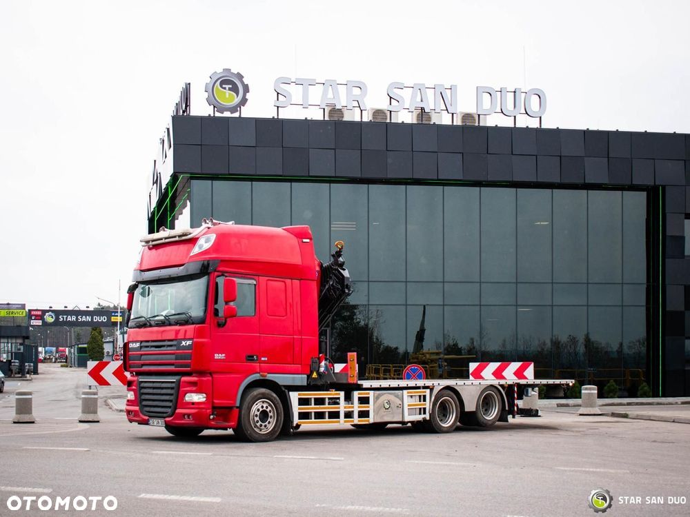 DAF XF 105.510 6x2 HMF 4020 HDS Żuraw - 10