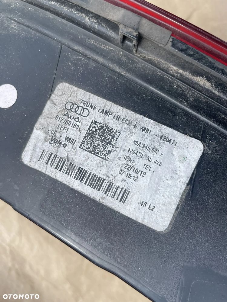 Audi Q5 SQ5 80A FY lampa tył tylna lewa prawa lampy tył - 4