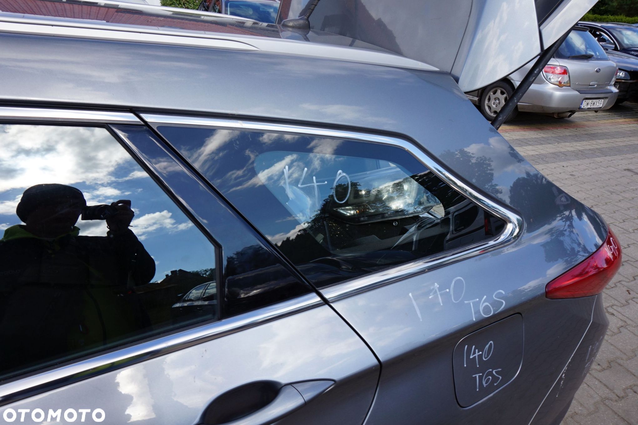 SZYBA KAROSERYJNA TYLNA LEWA BOCZNA I40 VF KOMBI 87810-3Z000 HYUNDAI 2011-2014 - 1
