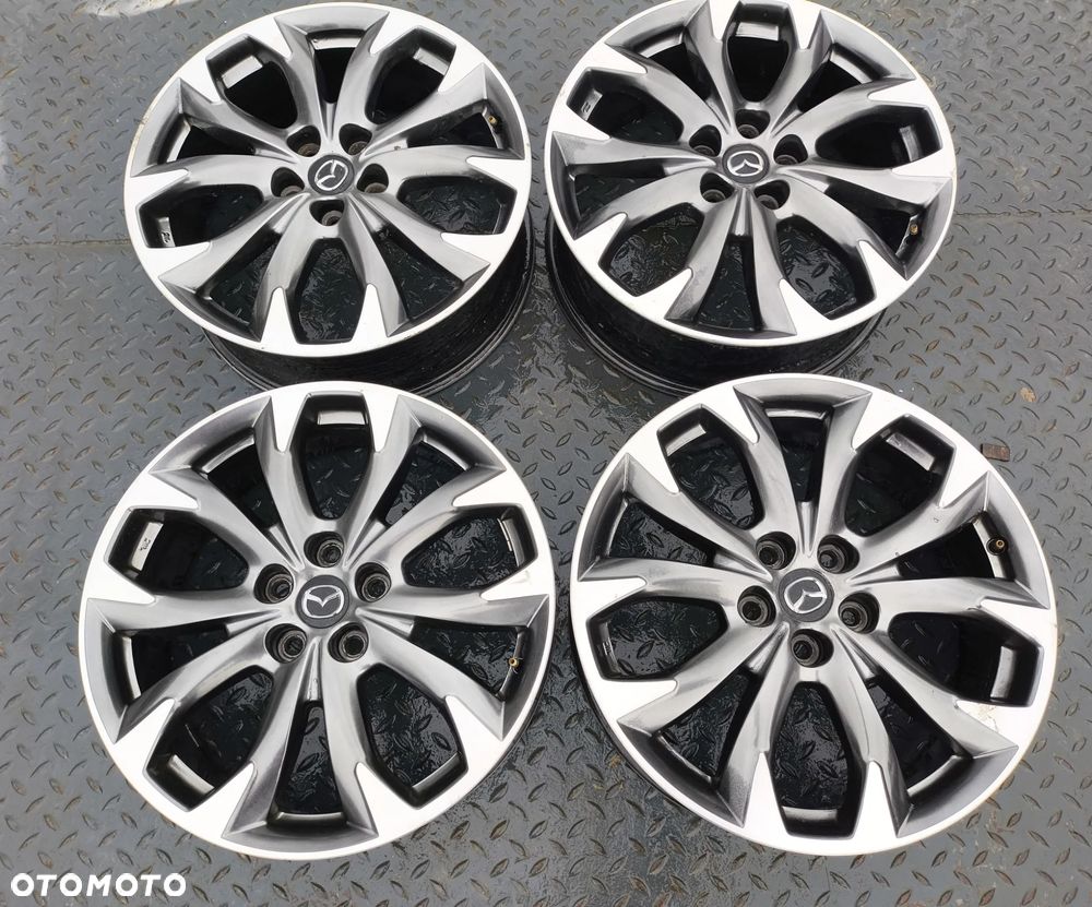 FELGI ALUMINIOWE MAZDA CX5 CX-5 19 CALI 5x114.3 19x7J ET50 9965087090 ORYGINALNE - 1