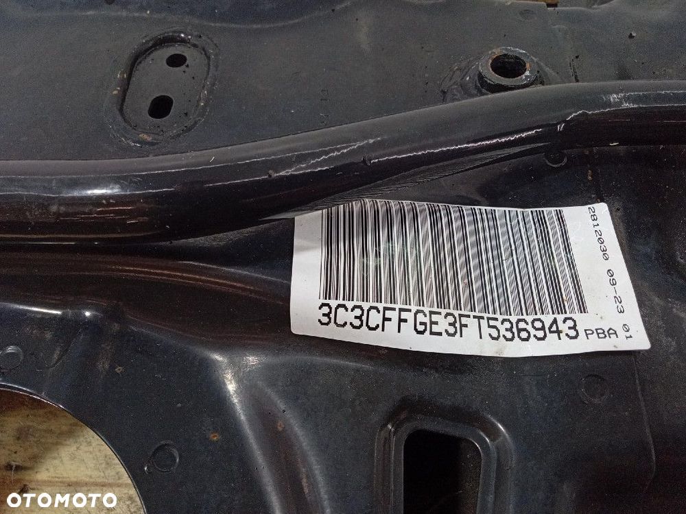 FIAT 500 500E I 12- WÓZEK SANKI BELKA PRZÓD TRAWERS 61701B - 5