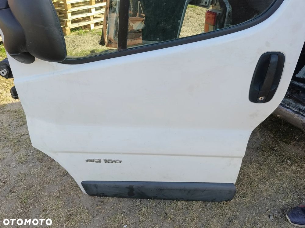 Drzwi prawe lewe boczne przednie przód Trafic II Vivaro Primastar - 8