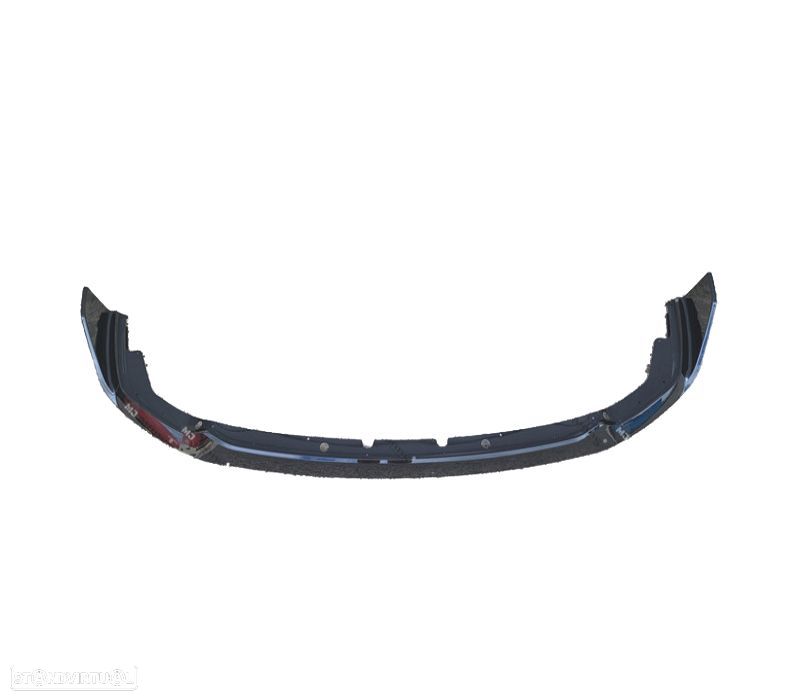 SPOILER LIP BMW F40 HATCHBACK 19-22 LOOK M PRETO BRILHANTE - 2