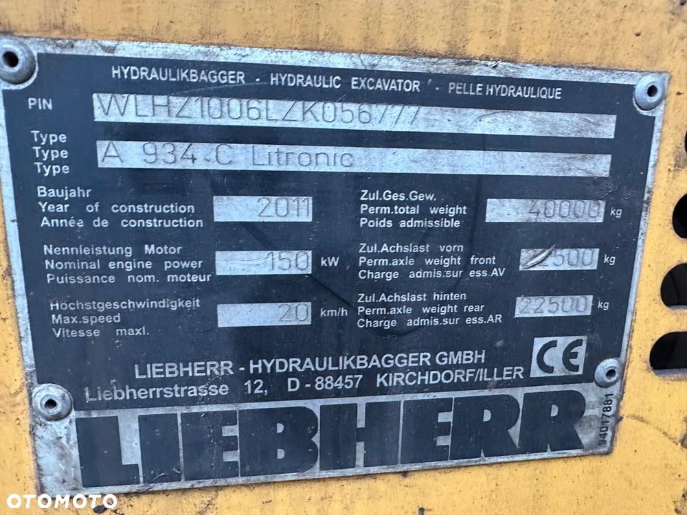 Liebherr 934 C Litronic - 10
