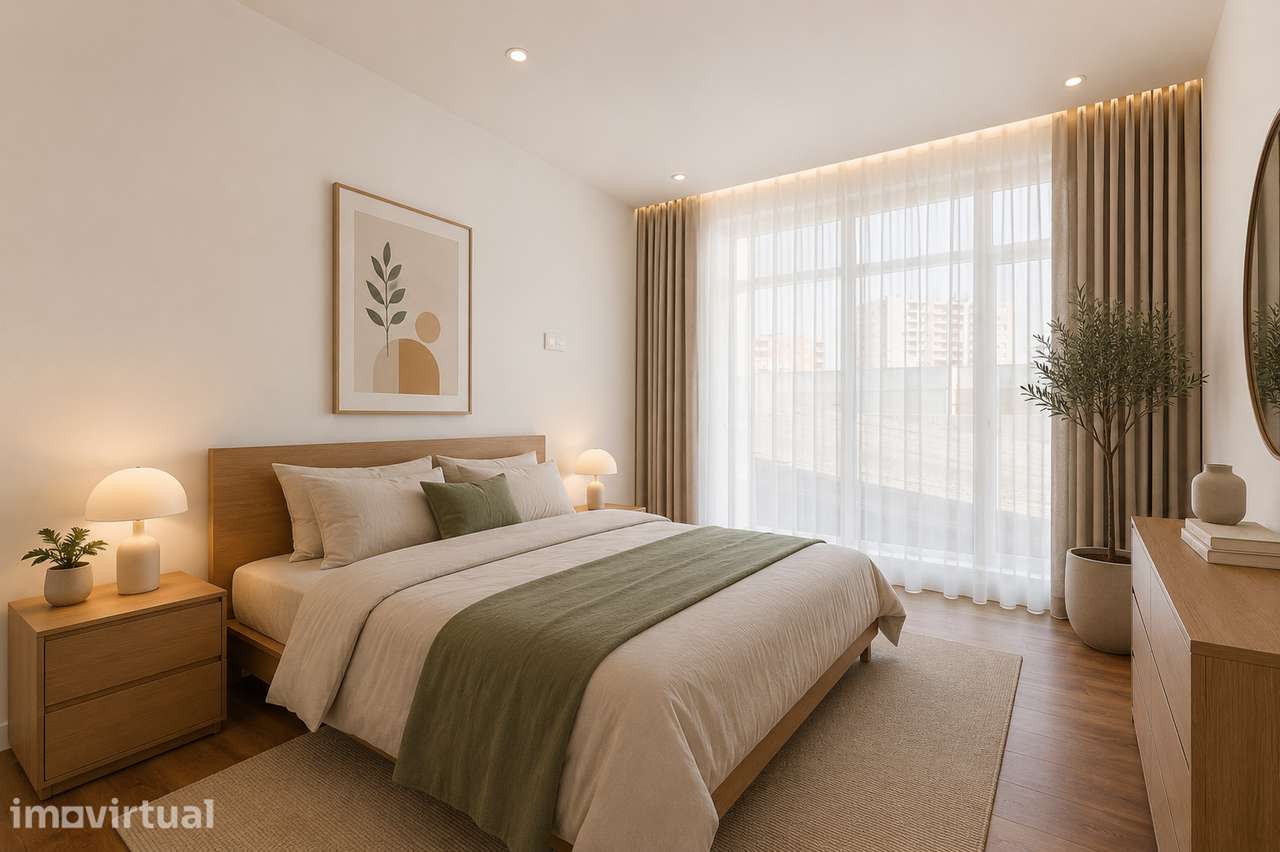 Apartamento T1+1 com Terraço de 70m² em Maximinos – Braga - Grande imagem: 4/20