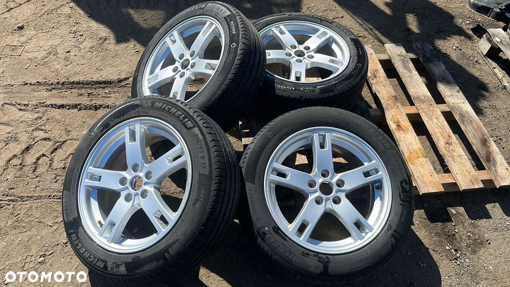 KOMPLET KÓŁ MG ZS 17 215/55 17 17X7J H2 ET41 KOŁO FELGA OPONA - 1