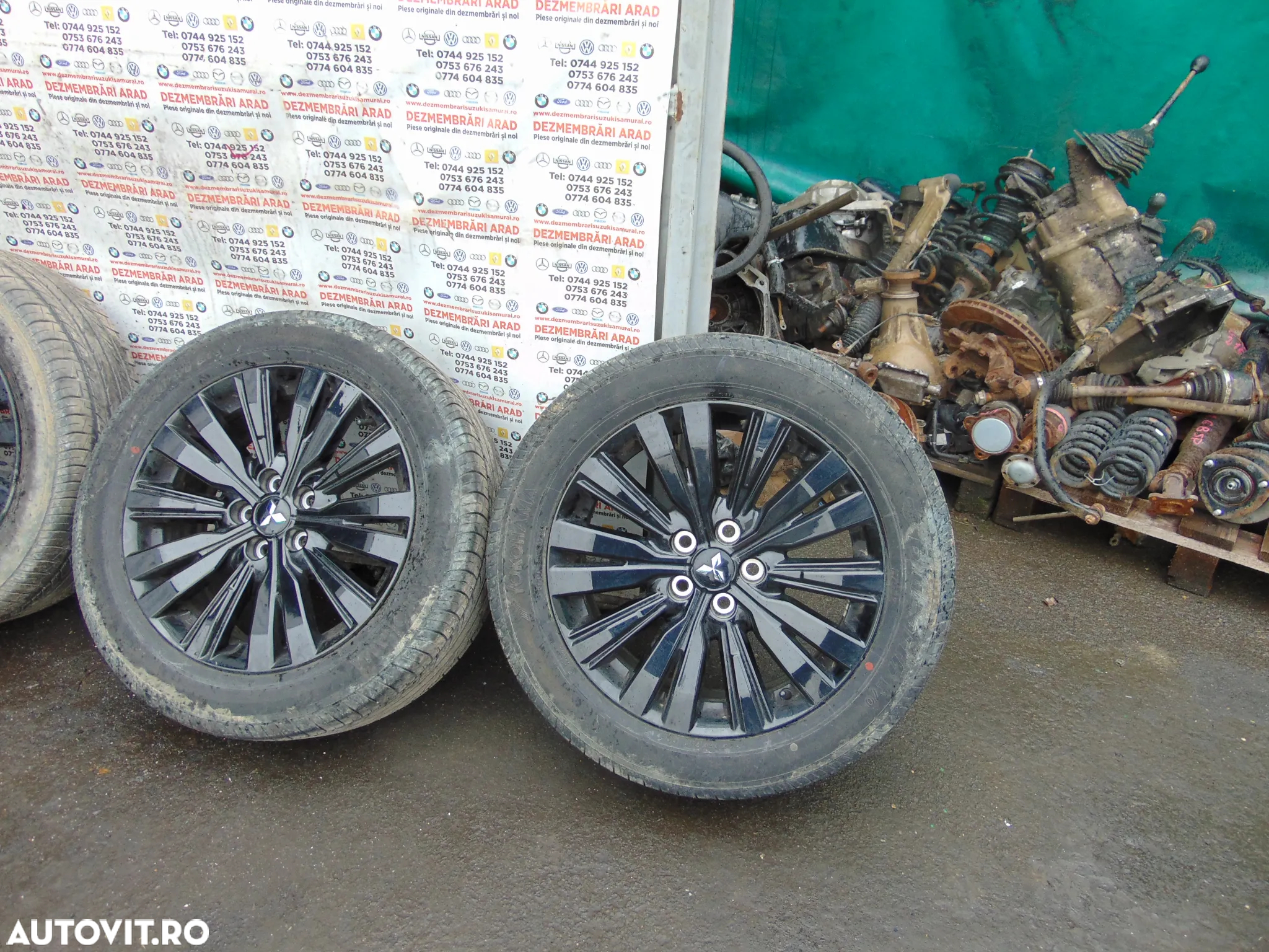 Jante Mitsubishi Outlander r18 jante aliaj aluminiu ASX Nissan Honda Suzuki japoneze - 2