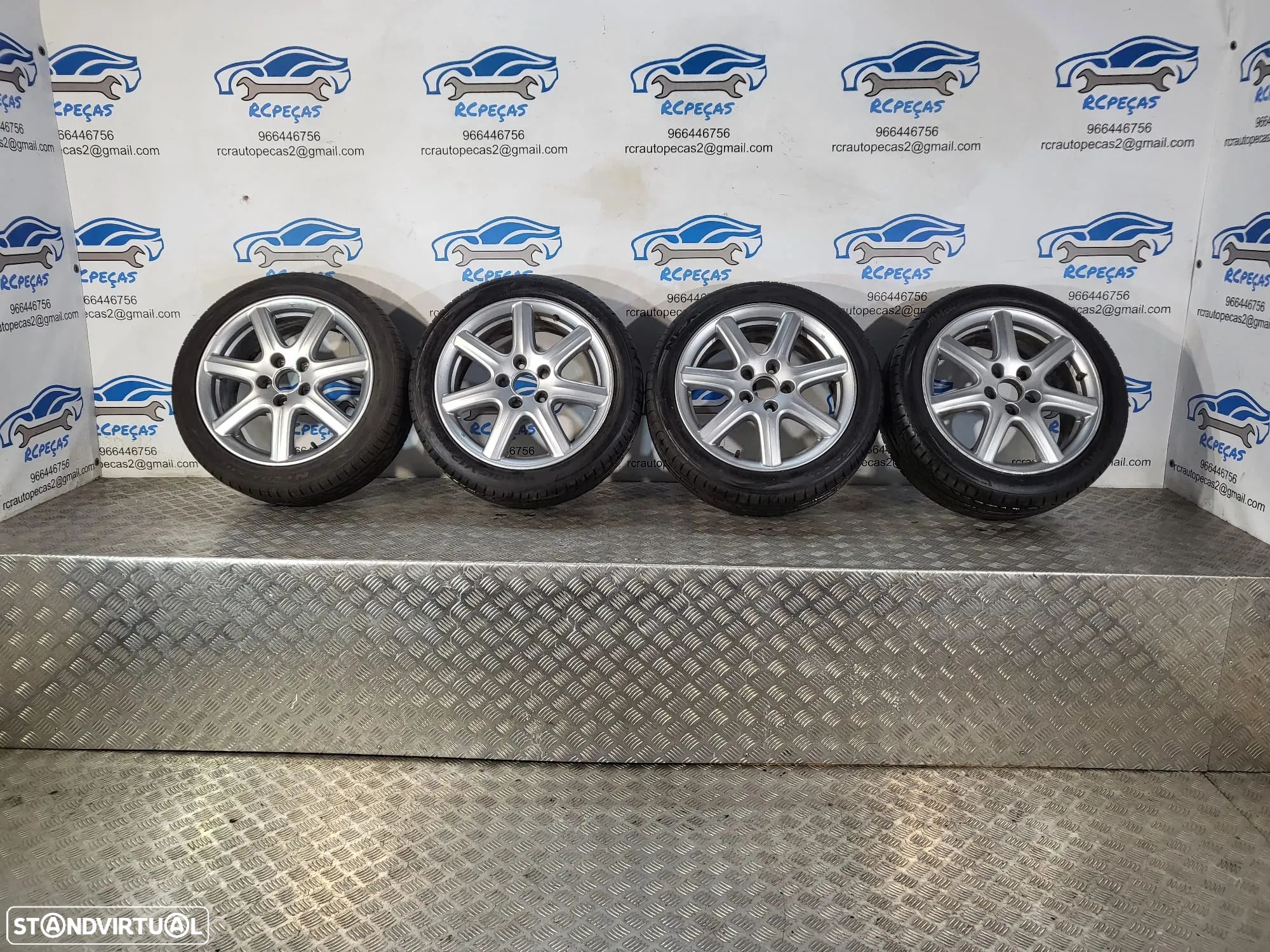 Conjunto Jantes 17 Original Honda Civic Sport FK 7J ET55 HL4244-9 5x114.3 - 1