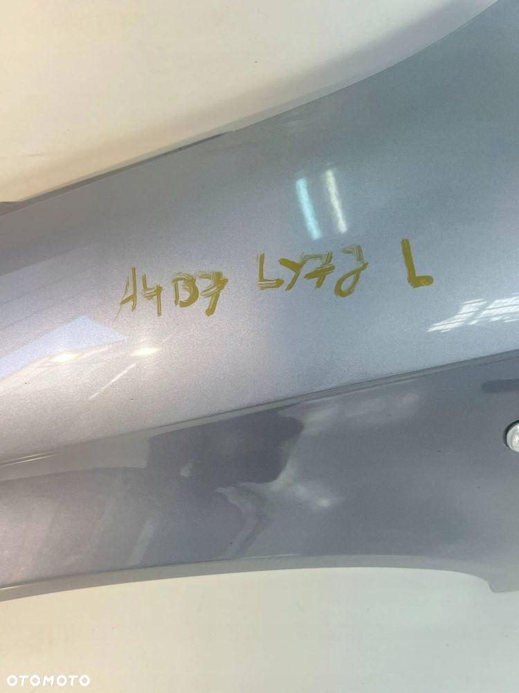 Błotnik przedni Lewa strona LEWY LY7J W KOLOR Audi A4 S4 B7 8E 8H 2007 - 3