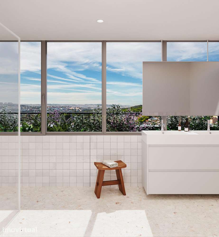 Apartamento T3 no Condomínio Smooth Restelo c/ Piscina, Garagem e Vist - Grande imagem: 3/29