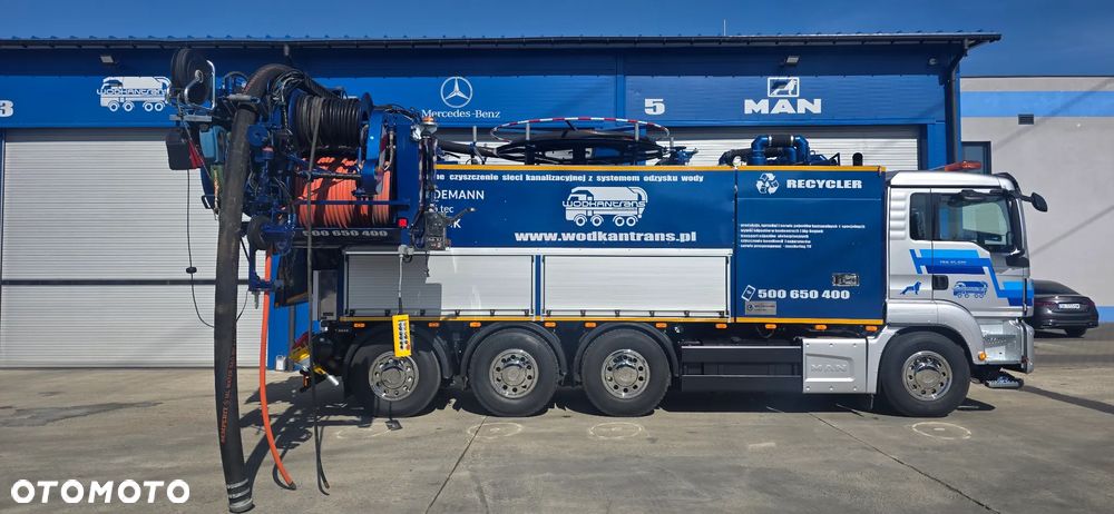 MAN TGS 35.510 WIEDEMAN 12/6m3 kamera SPUTNIK Recykling - 13