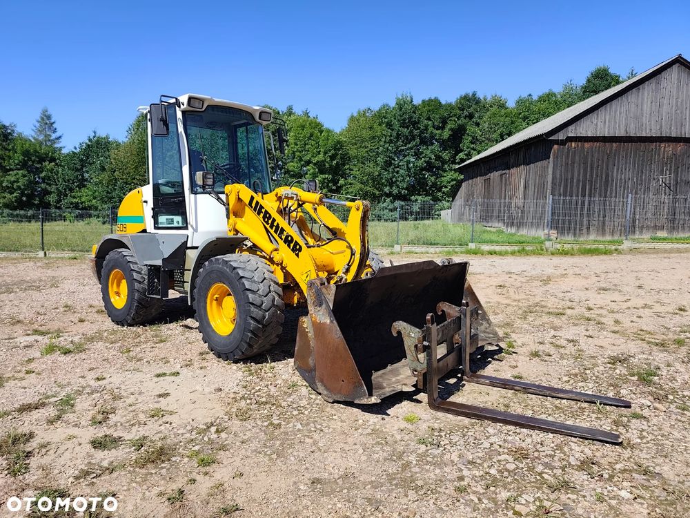 Liebherr L509/Stereo/Łyżka Szczęka+Paleciak/Oryginał/2008Rok/ - 2