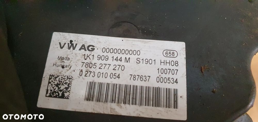 Silnik maglownicy wspomaganie elektryczne VW Passat B6 1K1909144M - 10