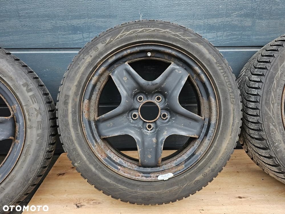 FELGI STALOWE STRUKTURALNE OPONY ZIMOWE OPEL ZAFIRA C ASTRA J K 5X115 17 CALI 225/50/17 ET44 - 9